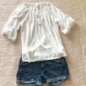 Light, flowy boho style top